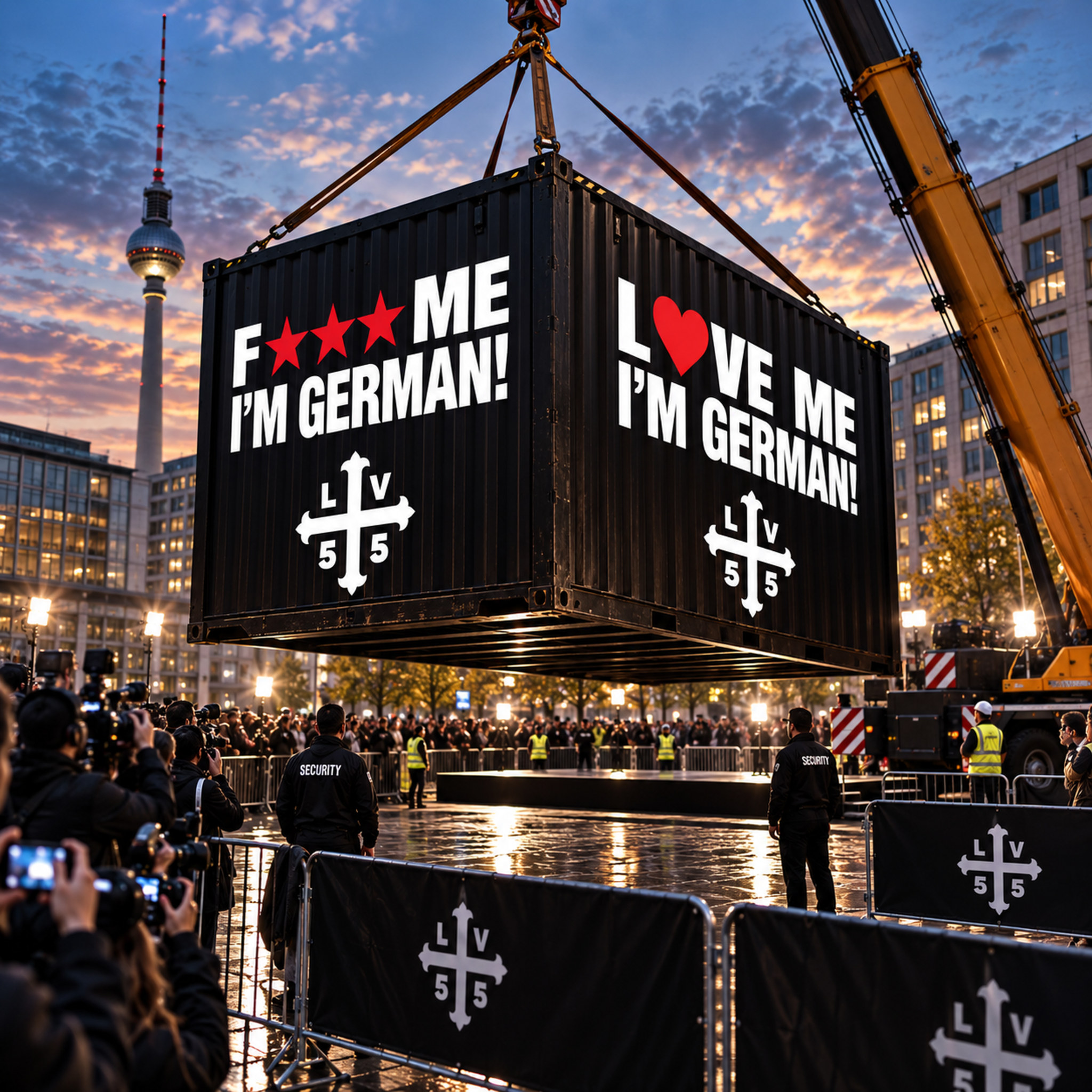 LEON VERRES Berlin Container Campaign